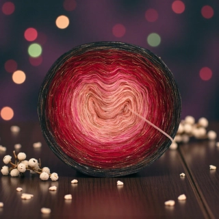 Klubíčko Daisy LunART 3nitka + lurex