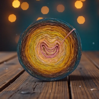 Klubíčko Daisy MONET 4nitka s lurexem