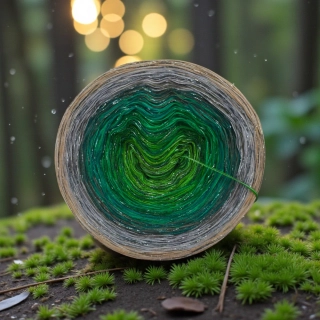 Klubíčko Daisy LunART 3nitka + lurex