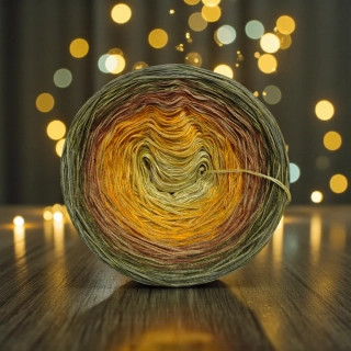 Klubíčko Daisy GlossART 3nitka + viskóza