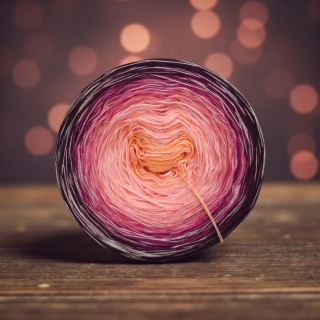 Klubíčko Daisy GlossART 3nitka + viskóza