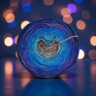 Klubíčko Daisy ART 3+3nitka (s lurexem, viskózou a bavlnou)