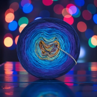 Klubíčko Daisy GlossART 3nitka + viskóza