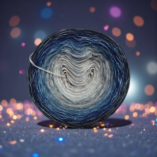 Klubíčko Daisy LunART 3nitka + lurex