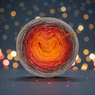 Klubíčko Daisy LunART 3nitka + lurex