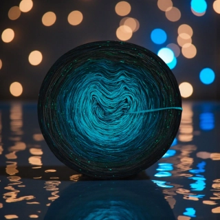 Klubíčko Daisy LunART 3nitka + lurex