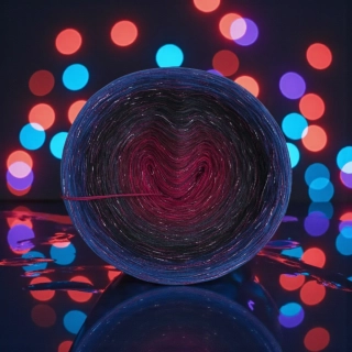 Klubíčko Daisy LunART 3nitka + lurex