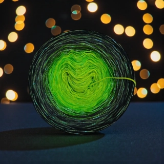 Duhové klubíčko Daisy LunART 3nitka + lurex