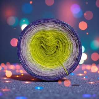 Klubíčko Daisy LunART 3nitka + lurex