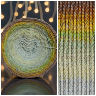 Duhové klubíčko Daisy MONET 4nitka