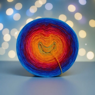 Duhové klubíčko Daisy MONET 4nitka