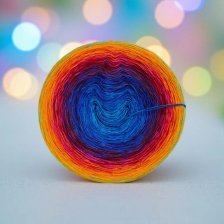 Duhové klubíčko Daisy MONET 4nitka