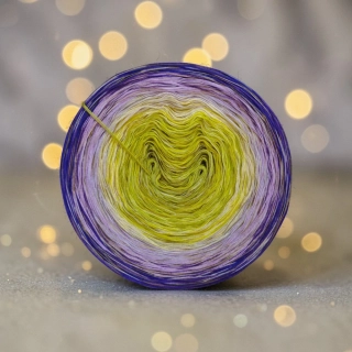 Klubíčko Daisy RainbowART 3nitka + bavlněná duhová nitka