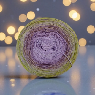 Barevné klubíčko Daisy GlossART 3nitka + viskóza