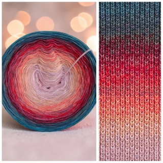 Duhové klubíčko Daisy MONET 4nitka