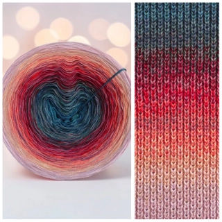 Duhové klubíčko Daisy MONET 4nitka