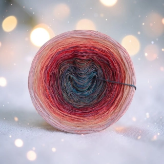 Duhové klubíčko Daisy MONET 4nitka s lurexem