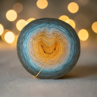 Duhové klubíčko Daisy ART na šátek