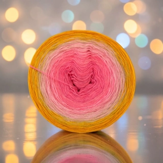 Duhové klubíčko Daisy ART na šátek