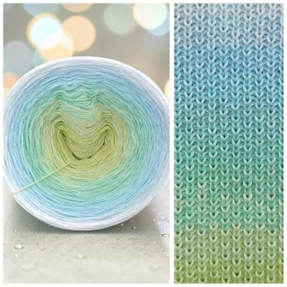 Duhové klubíčko Daisy ART na šátek