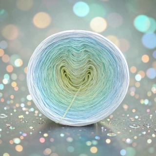 Duhové klubko Daisy LunART 3nitka + lurex