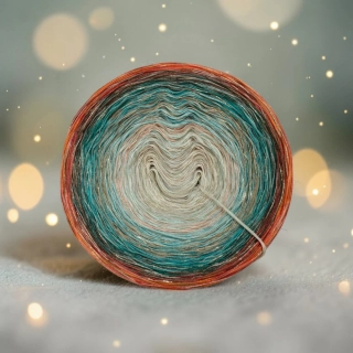 Duhové klubíčko Daisy MONET 4nitka s lurexem