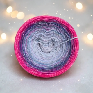 Duhové klubíčko Daisy MONET 4nitka s lurexem