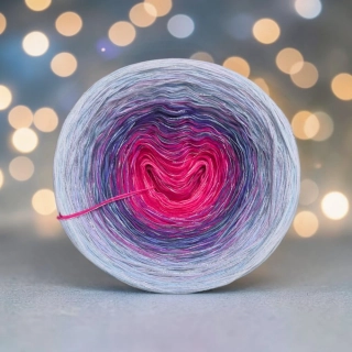 Duhové klubíčko Daisy MONET 4nitka s lurexem