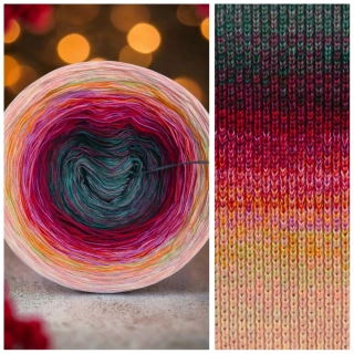 Duhové klubíčko Daisy MONET 4nitka