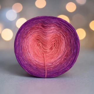 Duhové klubko Daisy LunART 3nitka + lurex