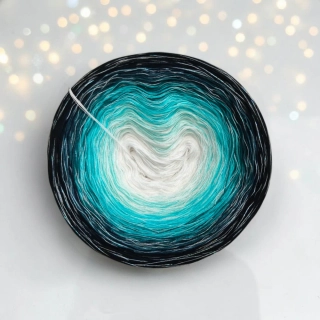 Duhové klubko Daisy LunART 3nitka + lurex