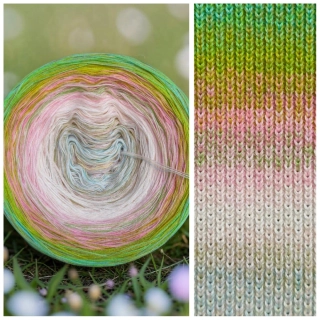 Duhové klubíčko Daisy MONET 4nitka