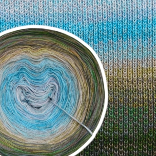 Duhové klubíčko Daisy MONET 4nitka