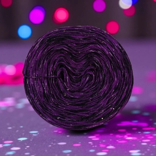 Klubíčko Daisy STAR s lurexem a flitry